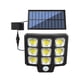 thumbnail image 2 of Lámpara solar de pared con sensor de movimiento | Luz LED COB para exteriores, con energía solar, para jardín, patio, garaje y control remoto | Resistente al agua, con 3 modos de brillo ajustables, 2 of 7