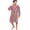 Black-White-Red, variant on Skylinewears Men Terry Cloth Bathrobe Super Absorbent Hotel Spa Robe Red S