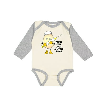 

Inktastic Little Pinch Gift Baby Boy or Baby Girl Long Sleeve Bodysuit