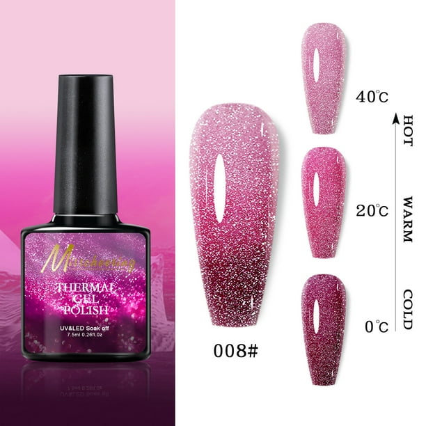 Liquidación de verano Xihbxyly esmalte de uñas con diamantes rotos