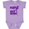 thumbnail image 3 of Inktastic I Wear Purple for My Great Grandpa Alzheimers Awareness Boys or Girls Baby Bodysuit, 3 of 5