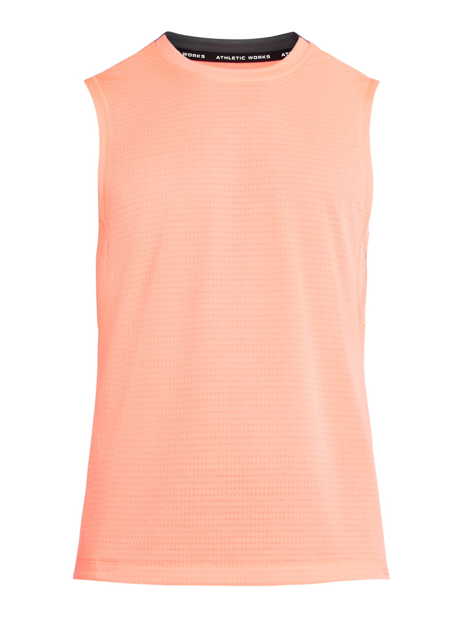 Athletic Works Men's and Big Men's Mixed Media Tank Top, Sizes XS-5XL