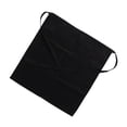 thumbnail image 1 of unbranded Delantal Bistro Negro Unisex Con Bolsillo Único Para Cocina Profesional Y Protección Duradera, 1 of 7
