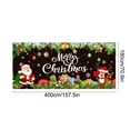 thumbnail image 3 of PRETXORVE Christmas Decorations, Christmas Decor, Garage Garage Festive Scene Door Party Background, 3 of 6