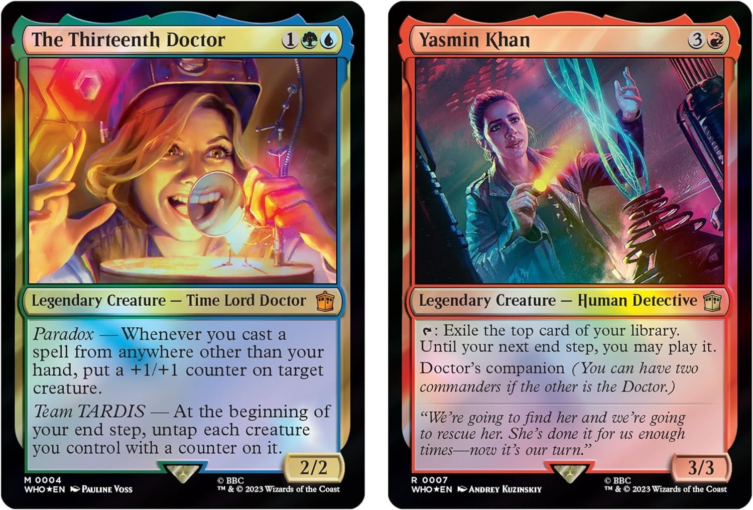 Hasbro D2363 Magic the Gathering: Doctor Who Commander Deck - Masters of Evil