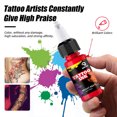 thumbnail image 4 of pinyuzog 14 Colors Tattoo Ink Set,15ml 1/2oz Tattoo Ink Colors Set for Outlining&Shading,Professionals Tattoo Pigments for Tattoo Body Art, 4 of 8
