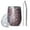 White-1, variant on Leopard Print 12oz Stainless Steel Insulated Wine Tumbler with Lid and Straw – Double Wall Vacuum Mug for Hot & Cold Drinks, 304 Steel Interior, Sweat-Free Design