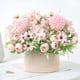 thumbnail image 3 of Ramo de flores falsas peonía artificial ramo de novia artificial ramo de flores artificiales boda fiesta decoración del hogar flor sala de estar arreglo floral decoración (rosa) - oso de fresa Electrónica, 3 of 5