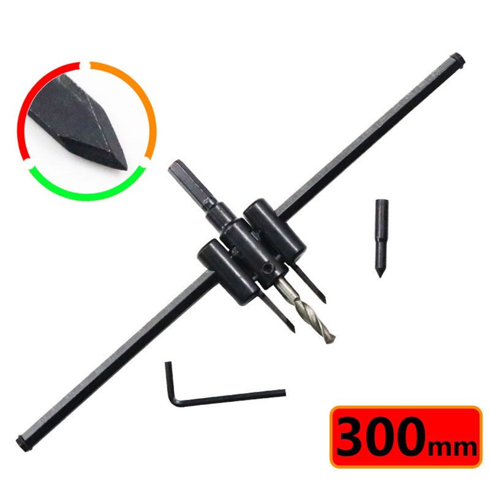 Mosiee 30300Mm Adjustable Wood Circle Hole Cutting Drill Bit 30Mm