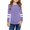 Purple, variant on Stripe Print Kids Long Sleeve Spring Autumn Casual T-Shirt Children Blouse Tops