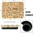 thumbnail image 6 of Coffee Mat Rubber Dish Drying Mat For Kitchen Counter Farmhouse Style Art Kitchen Mat St. Patrick''s Day Coffee Bar Accessories Decorative Cookies Coffee Chocolate Dish Drying Pad 16"X 18", 6 of 6