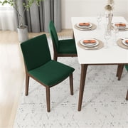 Lisette Modern Solid Wood Walnut Dining Room & Kitchen Table and Chair Set of 4