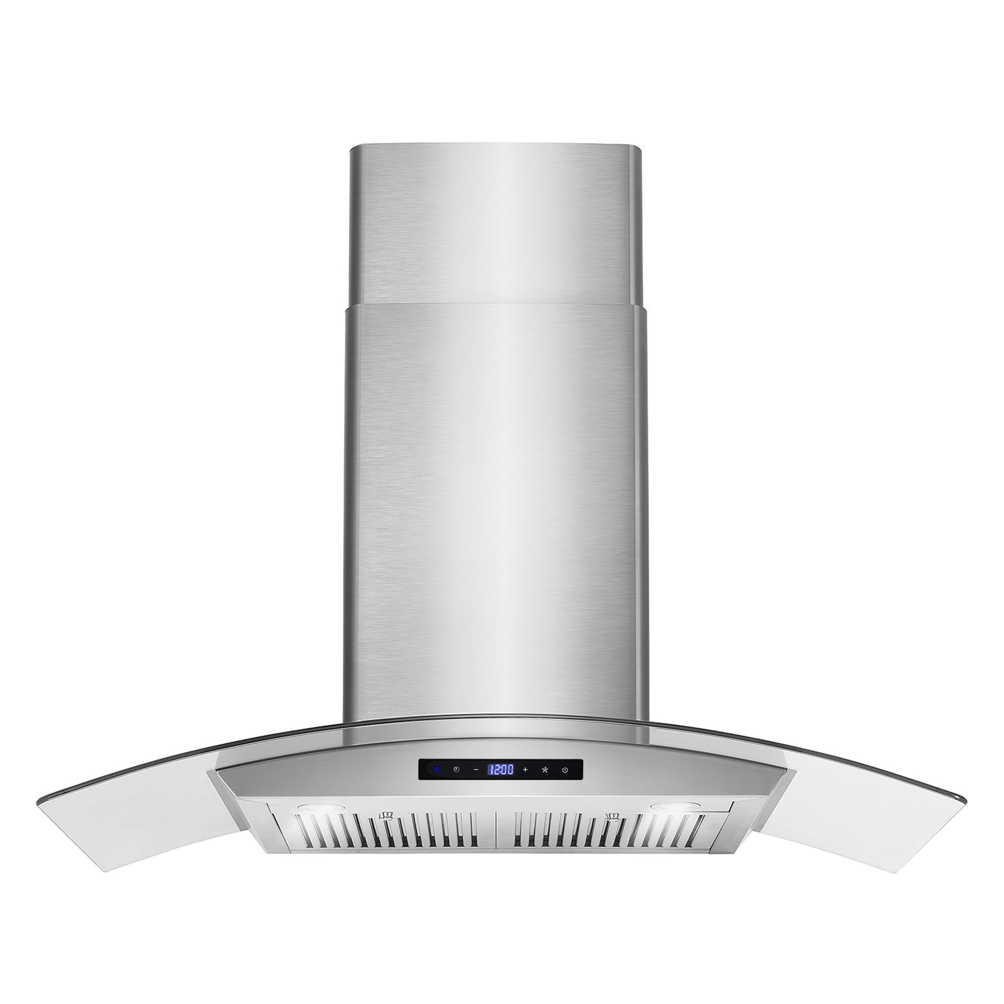 Cosmo 36 in. Vista Collection Ductless Wall Mount Range Hood, Touch Controls, LED Lights, Stainless Steel