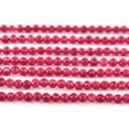 thumbnail image 4 of QNAVIC Red Quartz Gemstone Micro Faceted Rounds Beads Strand Drilled Stone Chakra Healing Crystals DIY Jewelry Making Wholesale Bulk Loose Supply Strand 30 Centimeter (1 Strand), 4 of 4