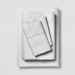 King 800 Thread Count Cotton Rich Sateen Sheet Set Ivory - Color Sense :  Target