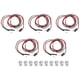 thumbnail image 2 of 5PCS 2LED 5mm Headlights RC Accessory LED Lights for 1/10 Model Drift Car Vehicle, Blue, 2 of 5