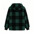 thumbnail image 4 of Yotami Womens Fall Winter Plaid Coat Jackets with Zipper Lightweight Outerwear Size S-XXL, 4 of 4