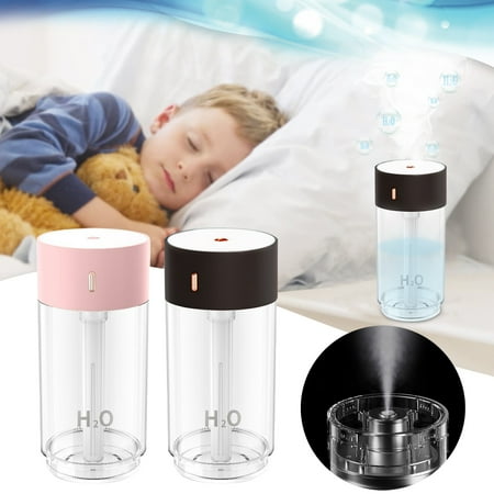 

Clearance! JKLOP Humidifiers for Bedroom Portable Humidifier Usb Humidifier Humidifie with Light Home and Car Use Moisturizing Air Improvement Home Improvement Pink