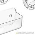 thumbnail image 2 of Organizador Skab 3 Piezas 28X13X15Cm Transparente, 2 of 3