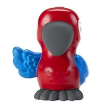 Replacement Part for Fisher-Price Little People Noah's Ark Playset - HNG03 ~ Replacement Red and Blue Parrot Bird Figure ~ Works with Other Sets Too ~ Children's Bible Story Playset Figure