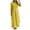 Yellow, variant on Zkozptok Women's Casual Cotton Linen 2 Piece Outfits Button Down Shirt Long Sleeve T Shirt Long Top and Long Pants Set