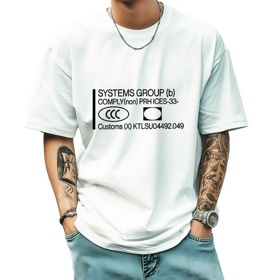 Graphic Tees for Men Summer New Print Casual Tee Fashion Trend Sports Shirt Select