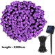 thumbnail image 2 of 1PCS cadena de luz solar - 22 metros 200 luces, 8 funciones luz púrpura Adepaton CPB-US-DYP971-6, 2 of 4