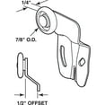 thumbnail image 2 of Wardrobe Door Roller Assembly, Back, 7/8 in. nylon roller (2-pack), 2 of 2