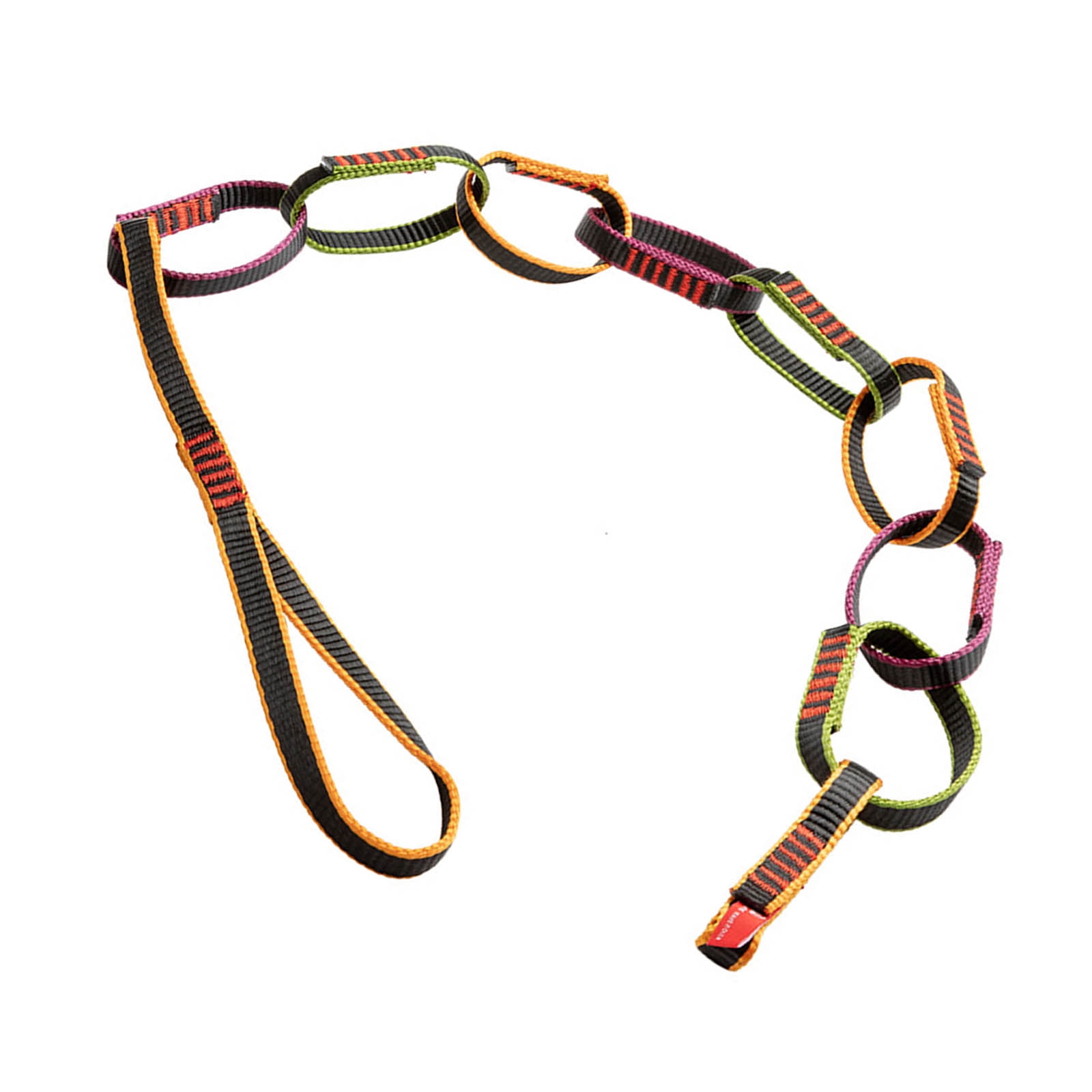 Downhill Forming Rings Slings Chain Rope Nylon Webbing Slings Safe Rings Chain Rope Outdoor Climbing Equipment Enduring