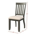 thumbnail image 2 of Picket House Furnishings Stanford 6 Piece Dining Set in Dark Ash, 2 of 14