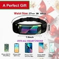 thumbnail image 2 of Slim Running Belt Fanny Pack,Waist Pack Bag for Hiking Cycling Workout,Reflective Runners Belt Jogging Pocket Belt Compatible, 2 of 5