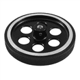 thumbnail image 1 of 360mmx8mmX15mm Industrial Aluminum Rubber Measuring Encoder Meter Wheel for Industrial Encoder Accessories Encoder Wheel, 1 of 9