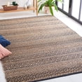 thumbnail image 2 of SAFAVIEH Natural Fiber Baxter Geometric Area Rug, Black/Natural, 4' x 6', 2 of 9