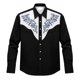 thumbnail image 4 of Camisetas de Navidad de Manga Larga de los Hombres Imprimir de Moda Casual Manga Larga Turndown Collar Blusa para Primavera Invierno Al Aire Libre Diario, 4 of 4