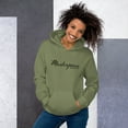 thumbnail image 3 of Unisex Christian Hoodie Masterpiece Black Print Bible Verse Ephesians 2:10, 3 of 6