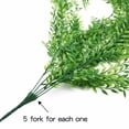 thumbnail image 2 of Fiudx Guirnalda Colgante de Flores, Hiedra Artificial, Vegetación Realista, Decoración para El Hogar, Bodas, Oficinas, Fiestas, Resistente a Los Rayos Uv, para Exteriores, Juego de 2 Ramos, 98 Cm de, 2 of 6