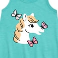 thumbnail image 2 of Instant Message - Horse Butterfly - Toddler & Youth Girls A-line Dress, 2 of 5