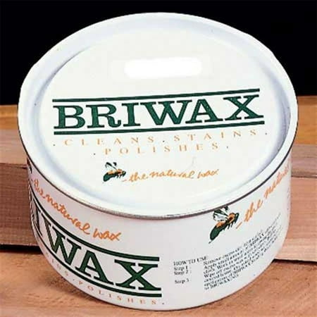 Briwax (Mid Brown) Furniture Wax Polish, Cleans, Stains, and (Best Stain For Oak Furniture)