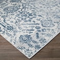 thumbnail image 7 of Couristan Calinda Marlowe Area Rug, Steel Blue- Ivory, 2' x 3', 7 of 7