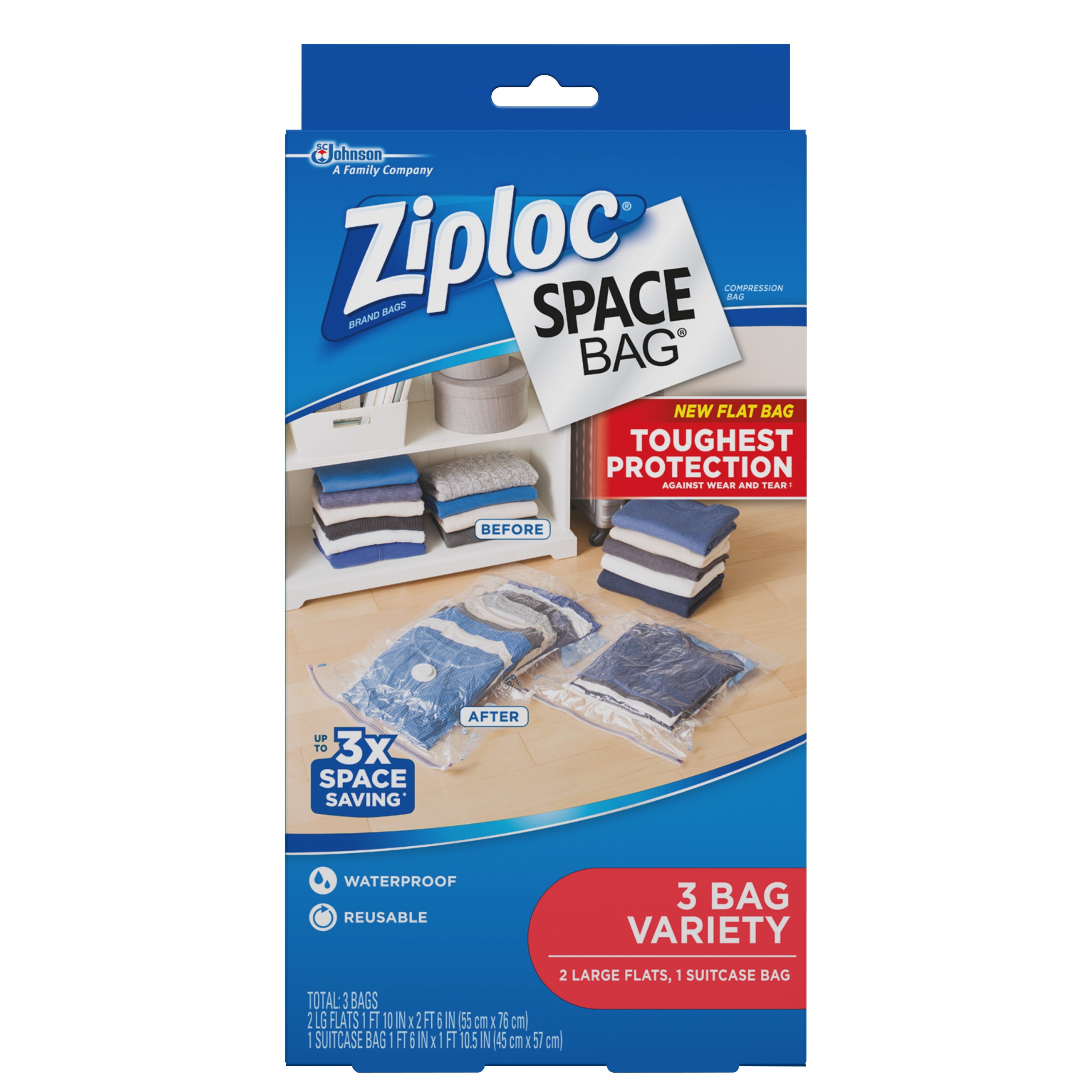 ziploc space bags for travel