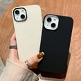 thumbnail image 3 of Compatible with iPhone Case,Cute Liquid Silicone Anti-Scratch 3 Layers Full Body Protection Soft Shockproof Cover Phone Case (Purple,iPhone 11), 3 of 8