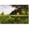 thumbnail image 1 of Ceramic Tile Mural-Thomas Moran Landscapes Painting 571. 48" w x 32" h using (24) 8 x 8 ceramic tiles, 1 of 3