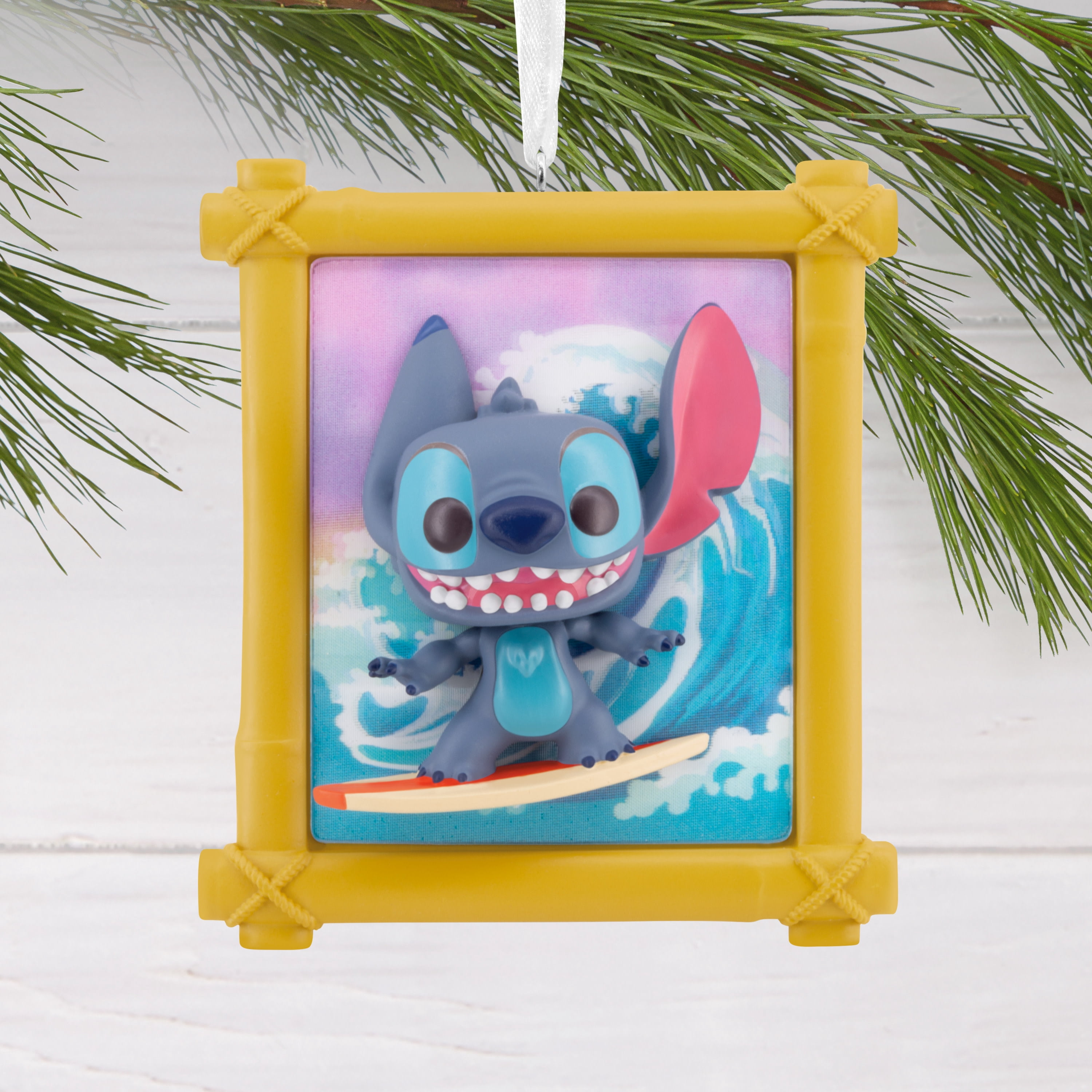 Hallmark Ornament (Disney Lilo & Stitch Funko POP! Wth Lenticular), 1 Count