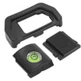 thumbnail image 1 of Viewfinder Eye Cup Cold Shoe Cover Horizon Level Sets, Wear Resistant Camera Viewfinder Eye Cup Set Protective Scratch Resistant  For EM5 II For EM10 II, 1 of 8