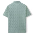 thumbnail image 5 of WIZUTIZ Mens Casual Button Down Shirt Short Sleeve Summer Shirt for Beach Vacation Resort Wear, 5 of 5