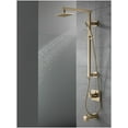 thumbnail image 4 of Delta Rp62955 2.5 GPM Universal Rain Shower Head - Lumicoat Chrome, 4 of 7