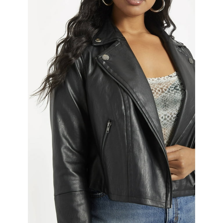 Eloquii moto jacket sale