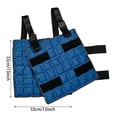 thumbnail image 4 of Cooling Vest for Men & Women - Summer Breathable Thermal Travel Vest, Adjustable Ice Vest for Motorcycle, Workers, Sports, Outdoor, Heat Relief 13"X13" (Blue), 4 of 9