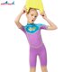 thumbnail image 4 of Soidarity Trajes de neopreno transpirables, traje de buceo ultrafino de secado rápido, traje de baño de moda, antiquemaduras solares, mangas Deportes acuáticos Violeta SG, 4 of 6