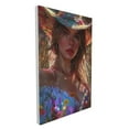 thumbnail image 2 of 16x24 inch Oil Paintings On Canvas Beautiful Cowboy Girl,Room Decor For Woman,Indoor Bedroom,Study,Living Room,Lounge Painting Wall Decoration Art Poster,Retro Cowboy Girl Modern Style Prints, 2 of 6